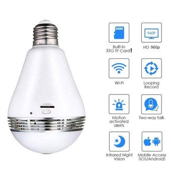 Bombilla camara wifi